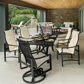 patio padded sling furniture