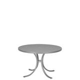 patio patterned round dining table
