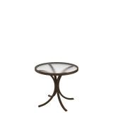 acrylic outdoor round dining table
