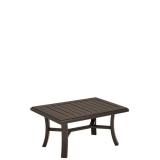 rectangular patio coffee table