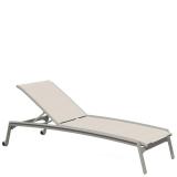 outdoor chaise lounge with wheels