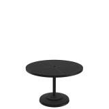 pedestal round patio dining table