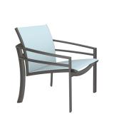 relaxed sling patio lounge chair